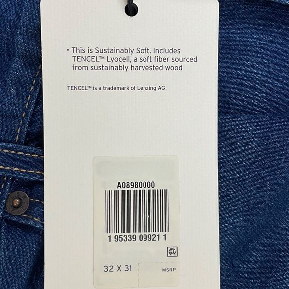 Levi's 70's High Straight Jeans NWT - Picture 14 of 15